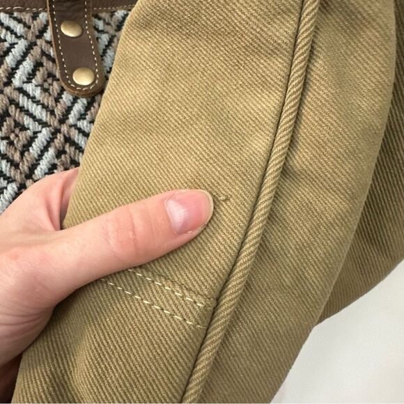 Myra Bag Handmade Exquisite Move Weekender Bag Upcycled NWT One Size - Picture 8 of 16